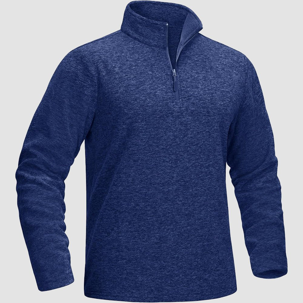 Men's 1/4 Zip Pullover Shirt Long Sleeve Sweatshirts