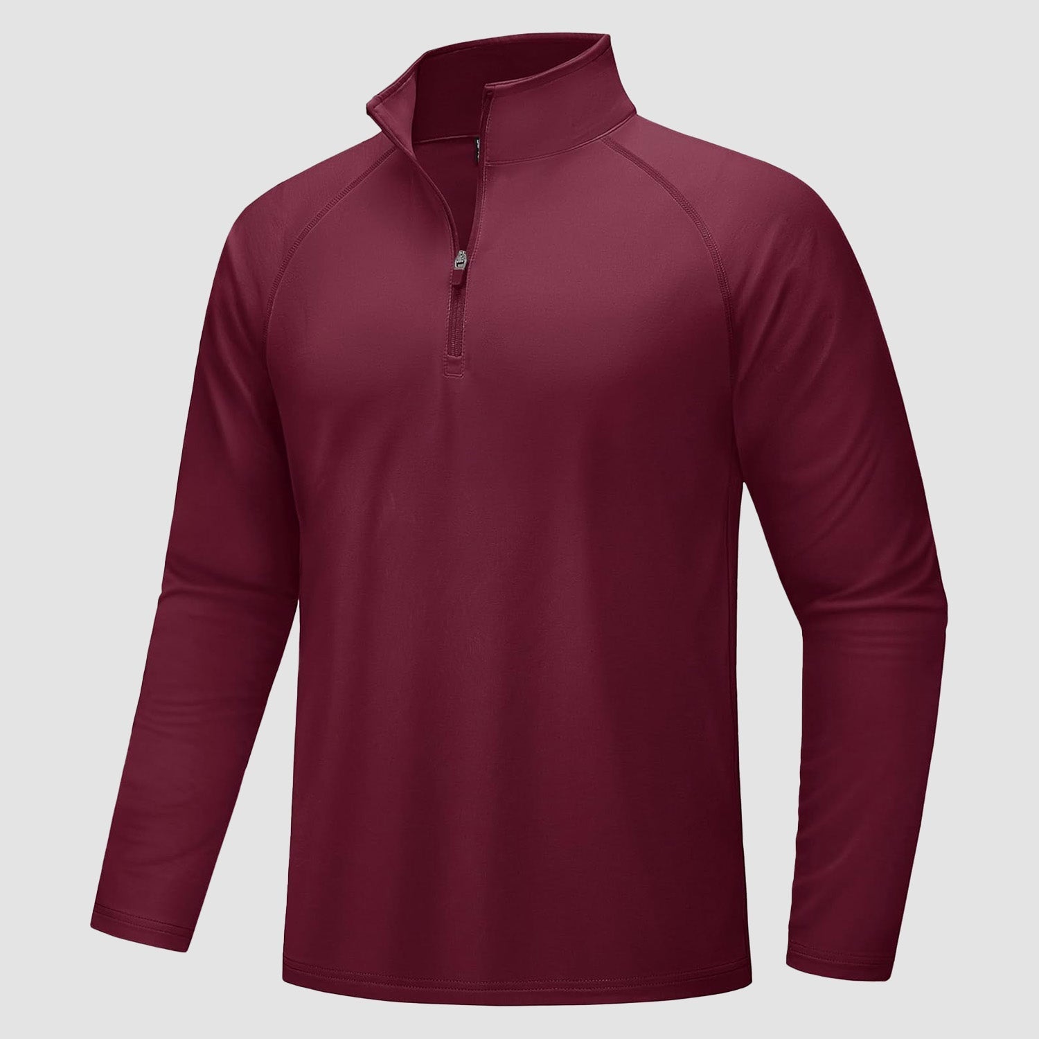Men's Fleece-Lined Quarter Zip Pullover Sweatshirt
