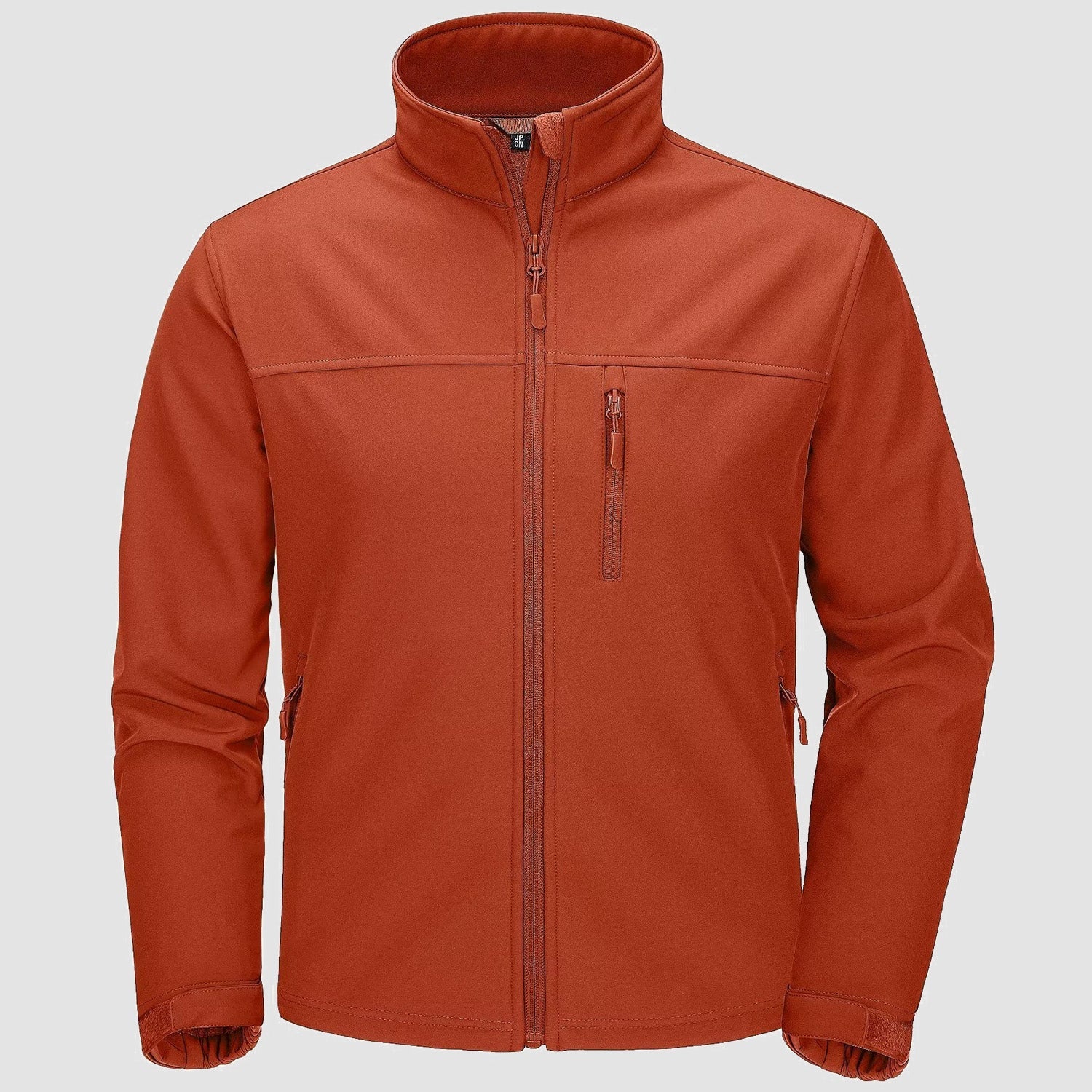 Men's Fleece Lined Jacket Lightweight Waterproof Jacket