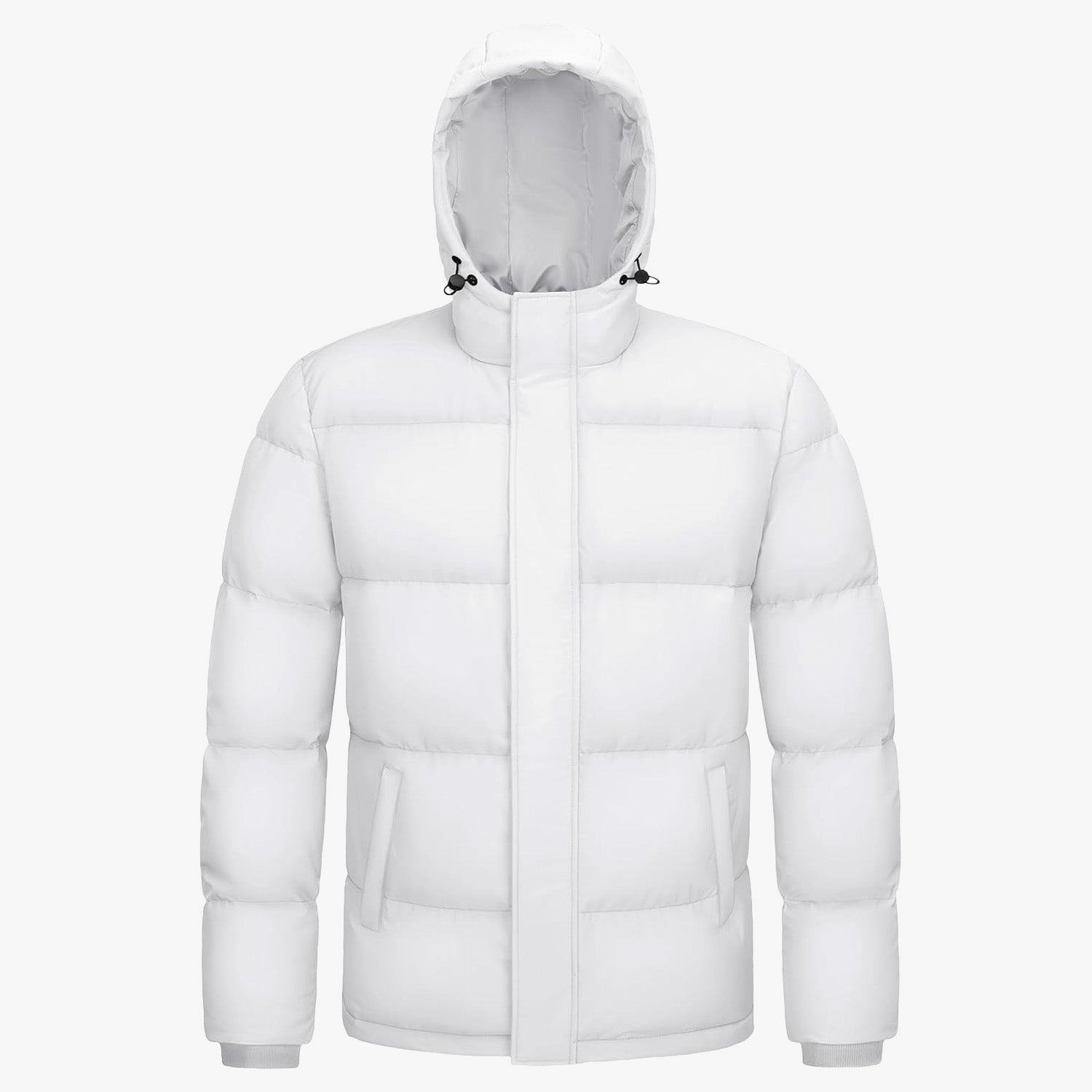 Men's Hooded Down Puffer Jacket, Water-Resistant & Windproof