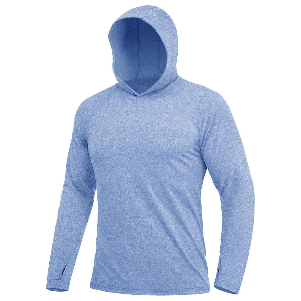 Men's Hooded UPF 50+ Sun Protection Sherpa Fishing Shirt