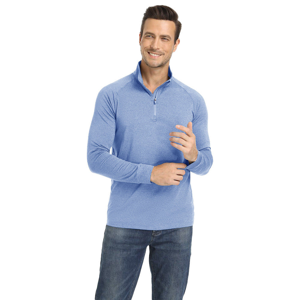 Men's Lands End UPF50+ Sun Shirt, Long Sleeve Quick Dry