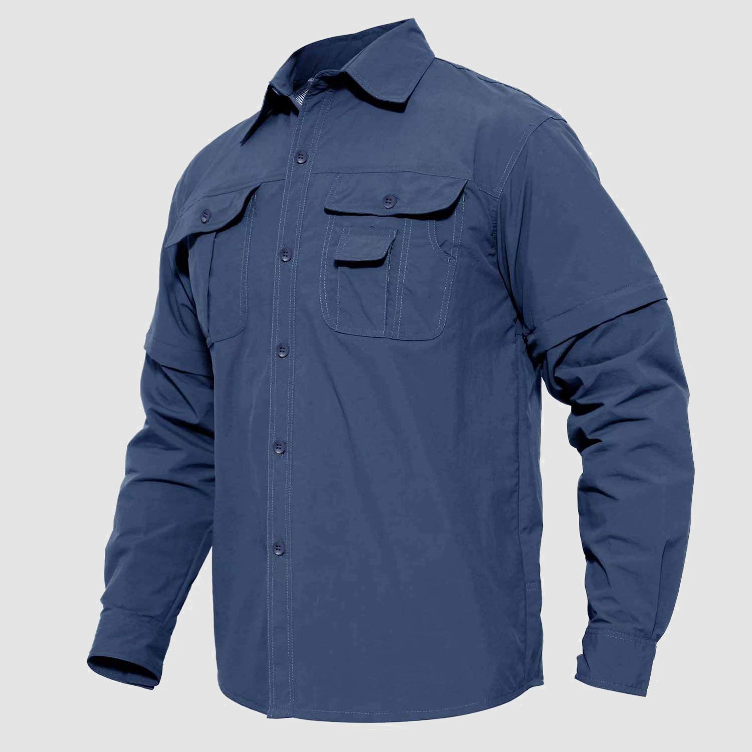 Men's Quick-Dry Tactical Shirts for Fishing & Hiking