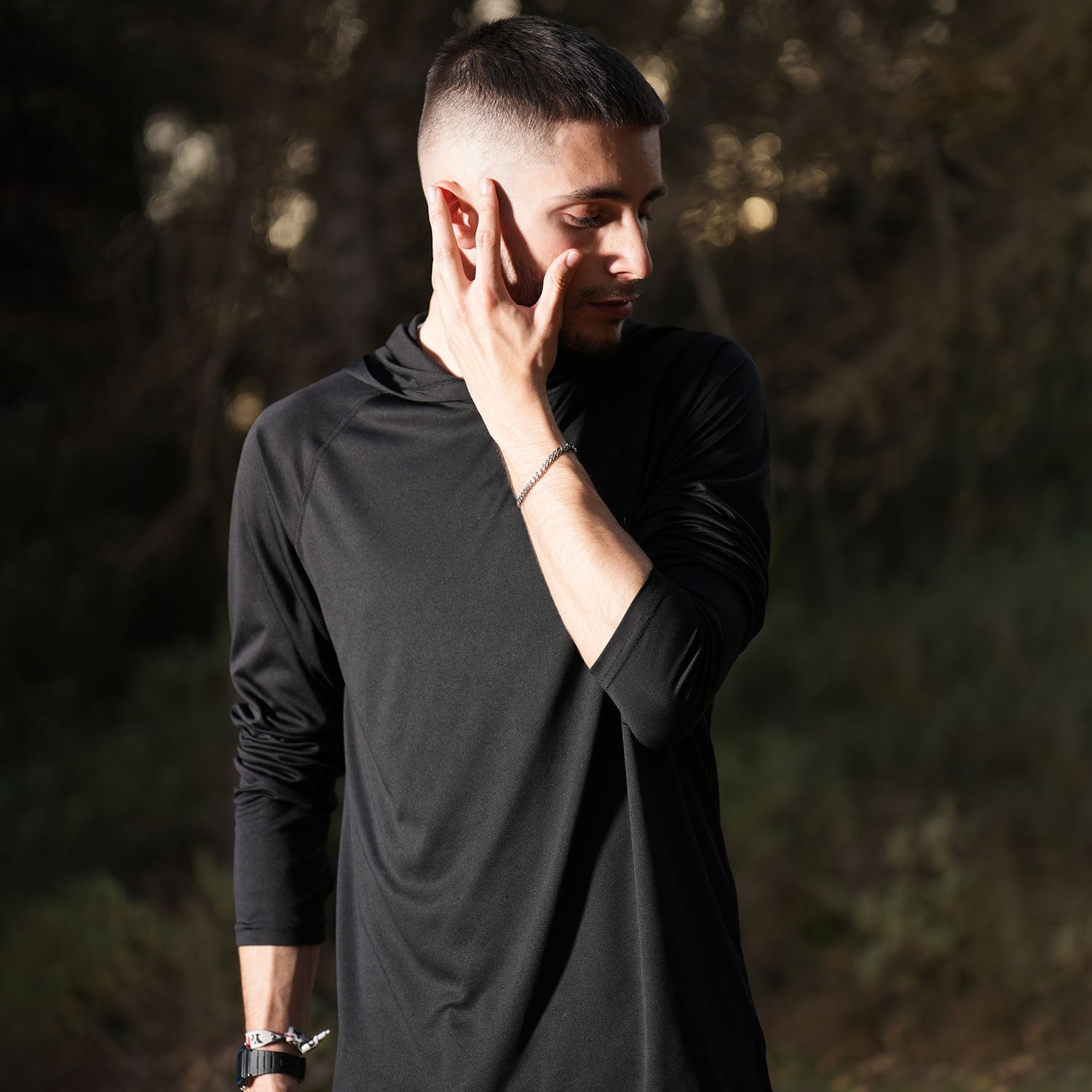 Men's UPF 50+ Hooded Fishing Shirts | Sun Protection