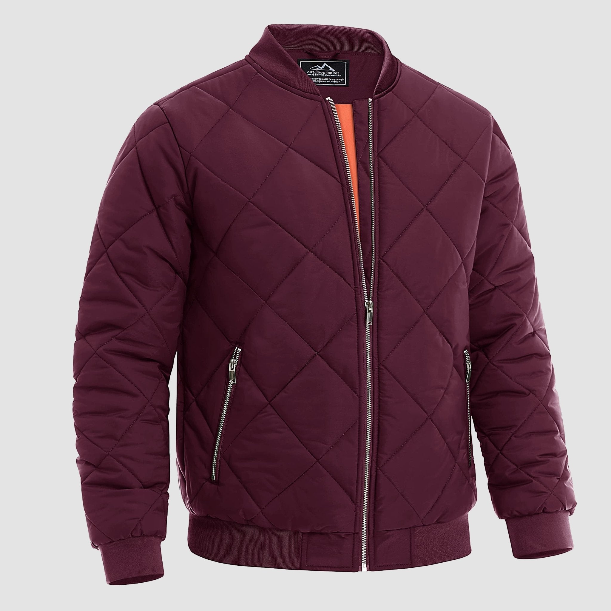 Men's Winter Bomber Jacket - Thickened Windbreaker Coat