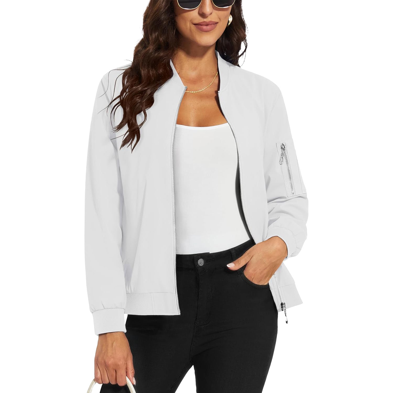 Women's Lightweight Bomber Jacket