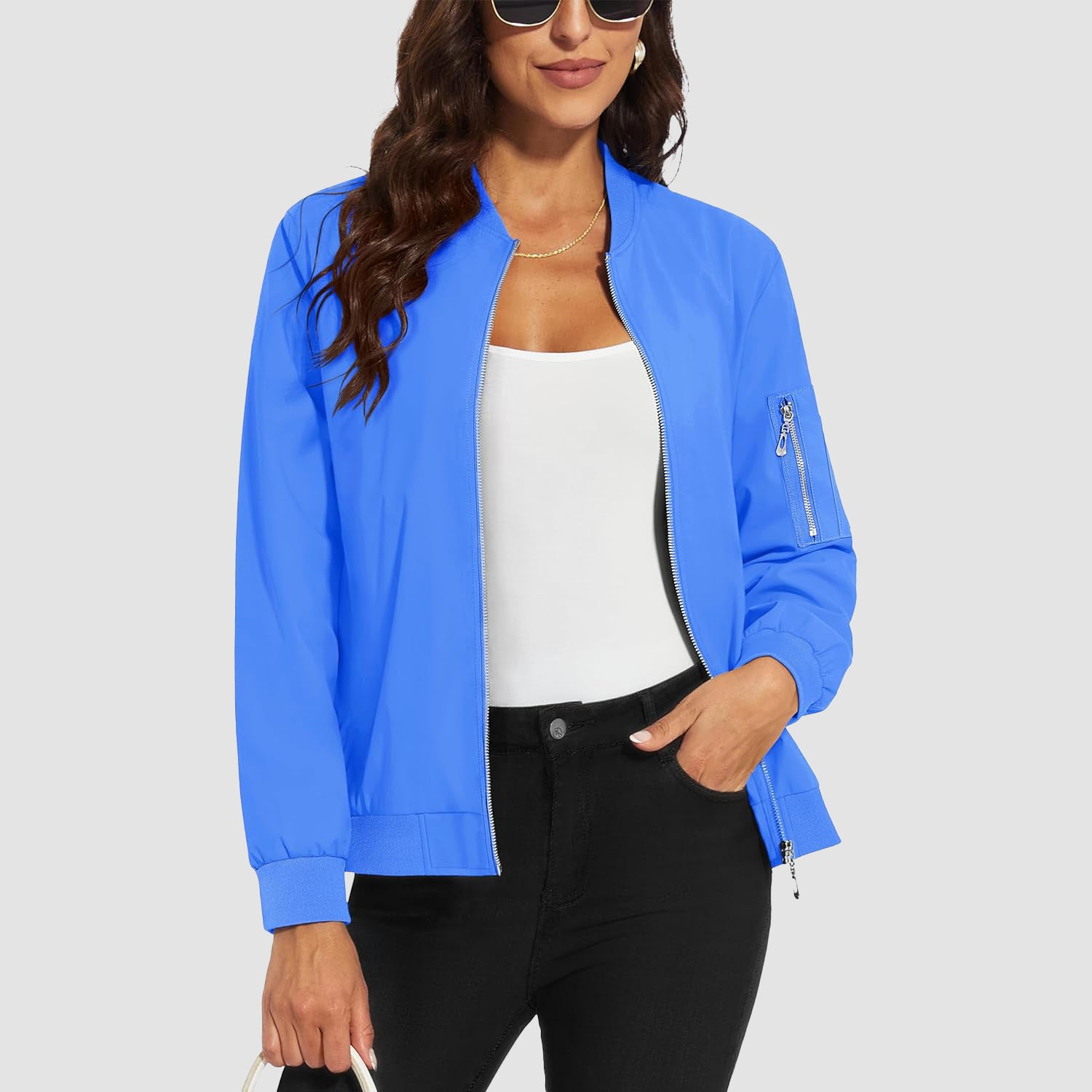 Women's Lightweight Bomber Jacket