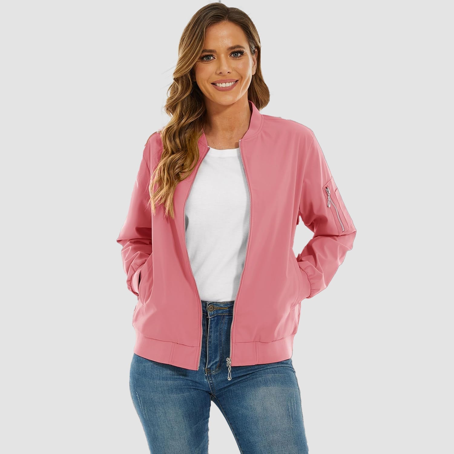 Women's Lightweight Bomber Jacket