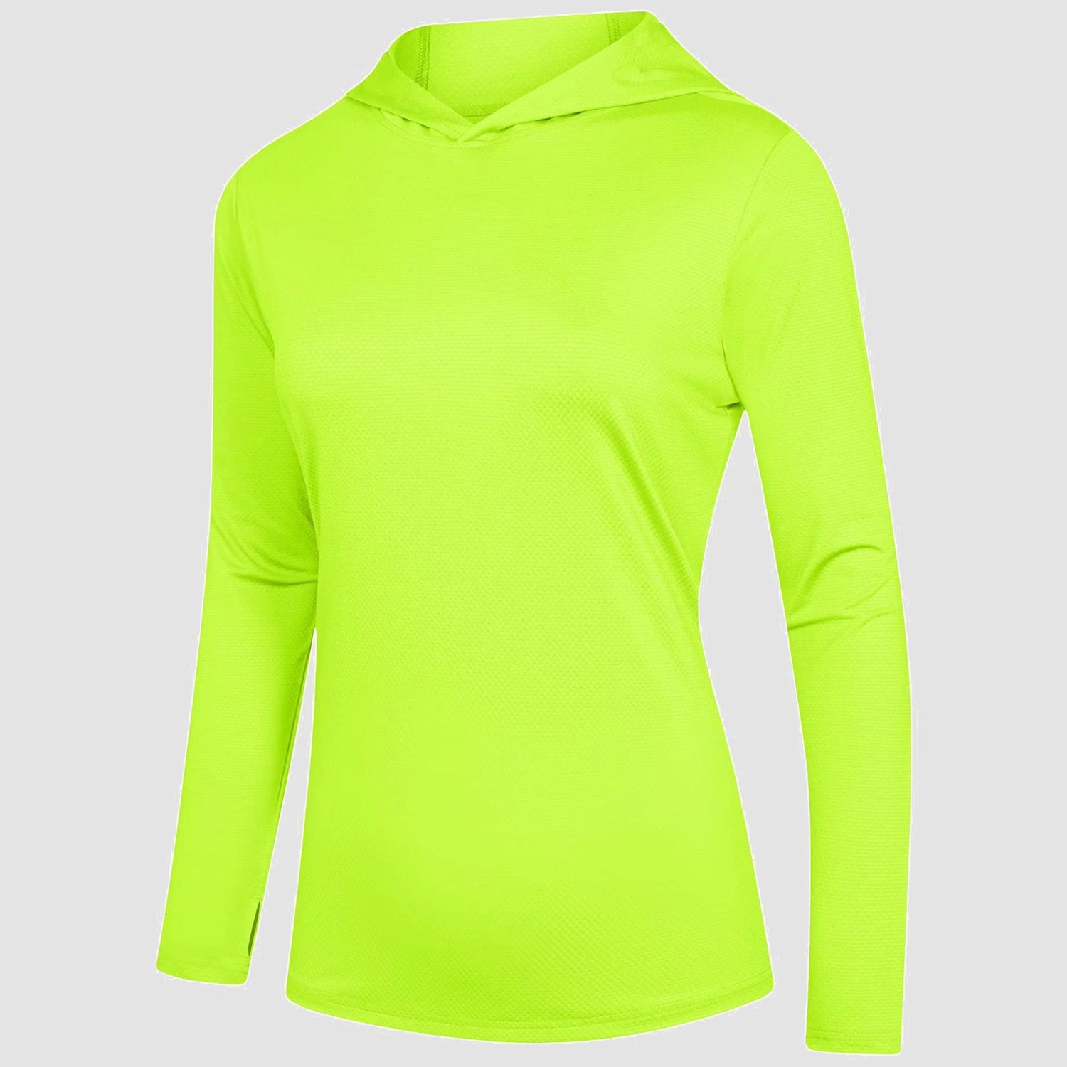 Women's Mint Hoodie Shirt - UPF 50+ Sun Protection, Long Sleeve