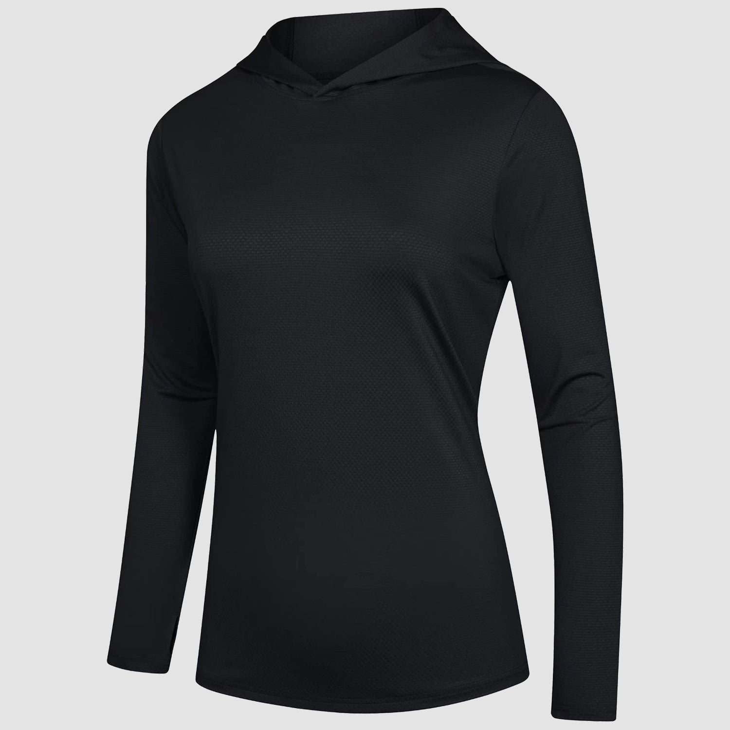 Women's Mint Hoodie Shirt - UPF 50+ Sun Protection, Long Sleeve