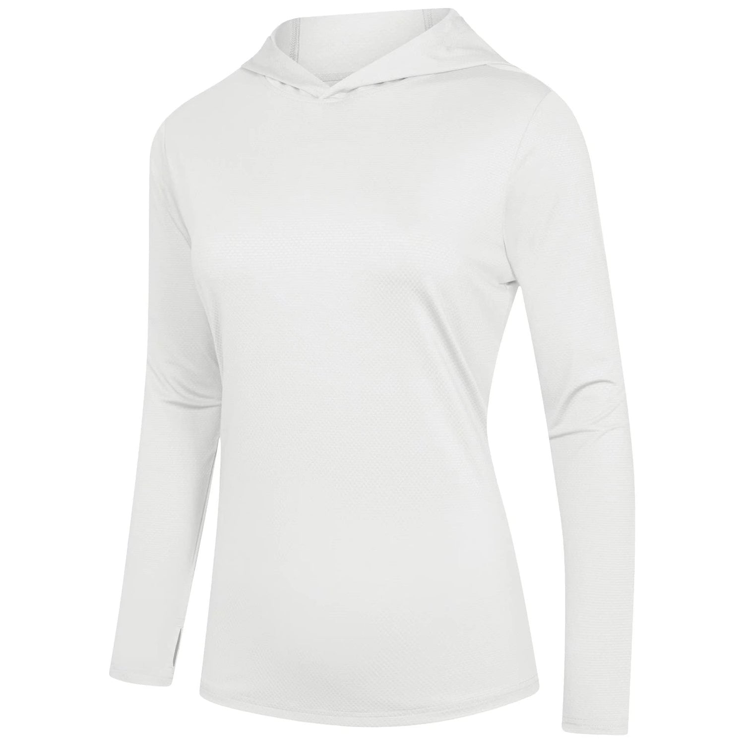 Women's Mint Hoodie Shirt - UPF 50+ Sun Protection, Long Sleeve