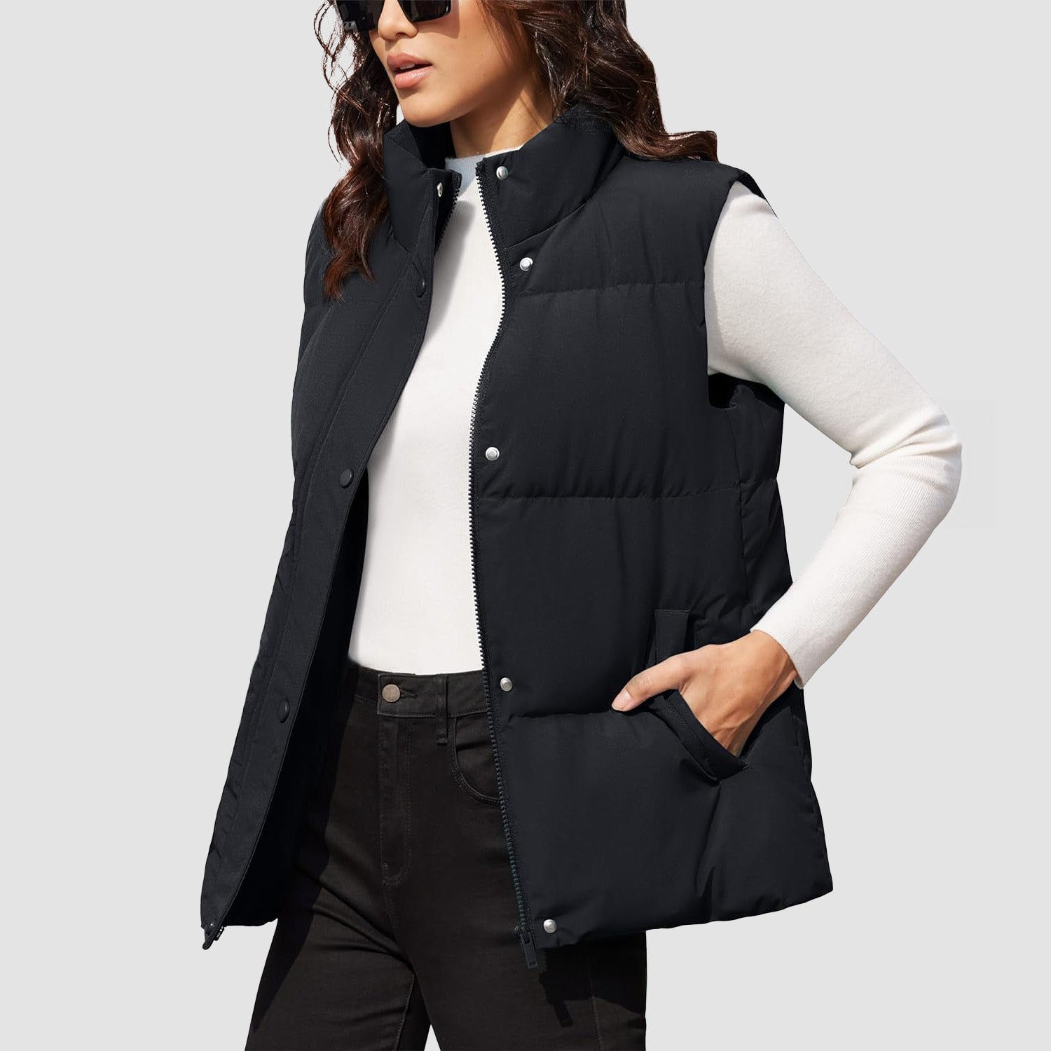 Women's Oversized Puffer Vest