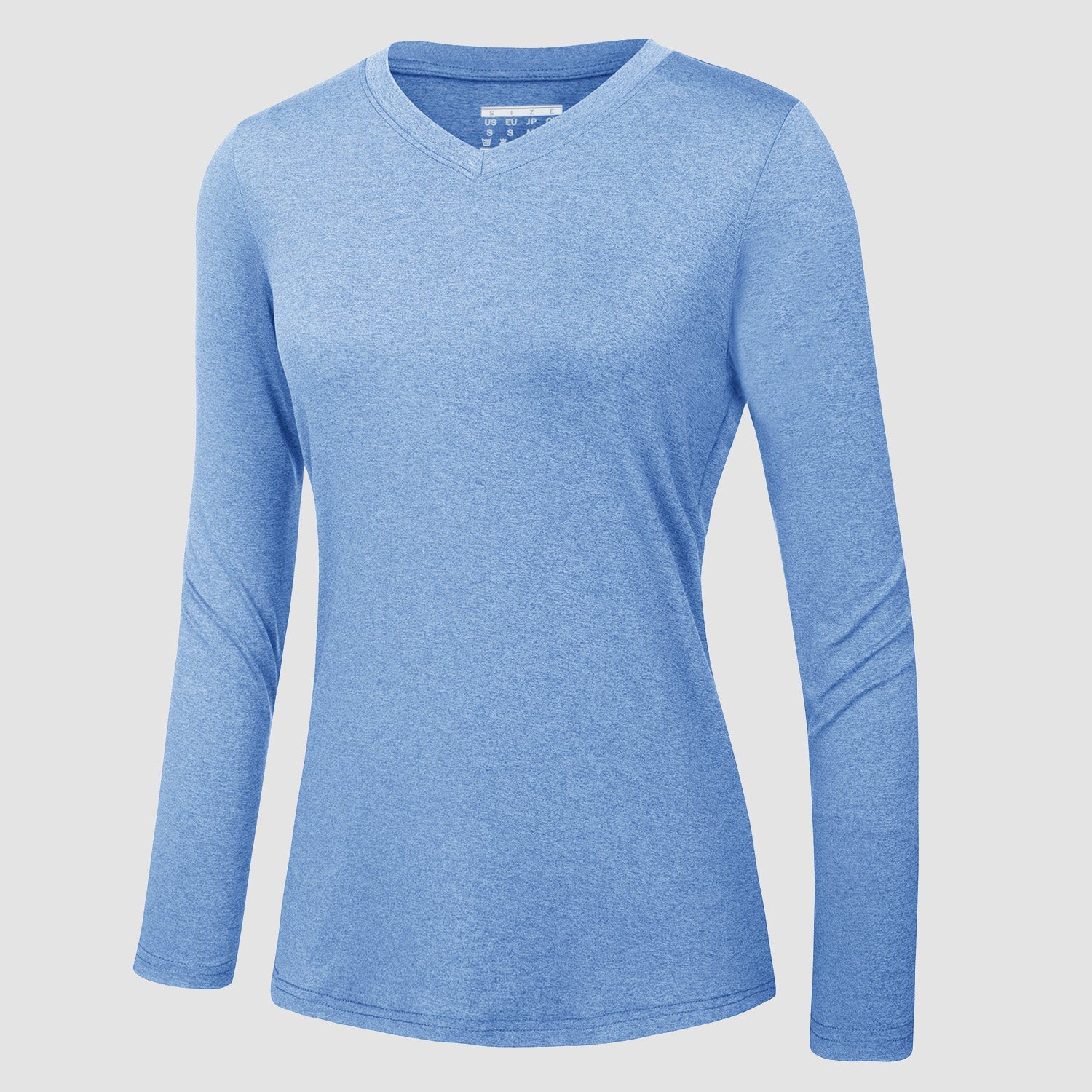 Women's UPF 50+ Shirt - Quick Dry V-Neck Hiking Tee