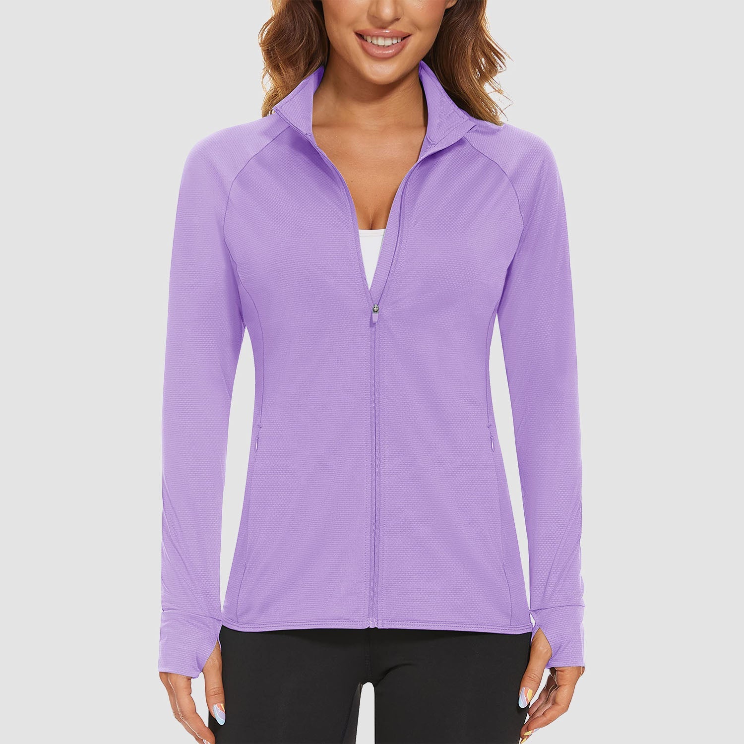 Women's UPF 50+ Sun Protection Tennis Jacket Long Sleeve