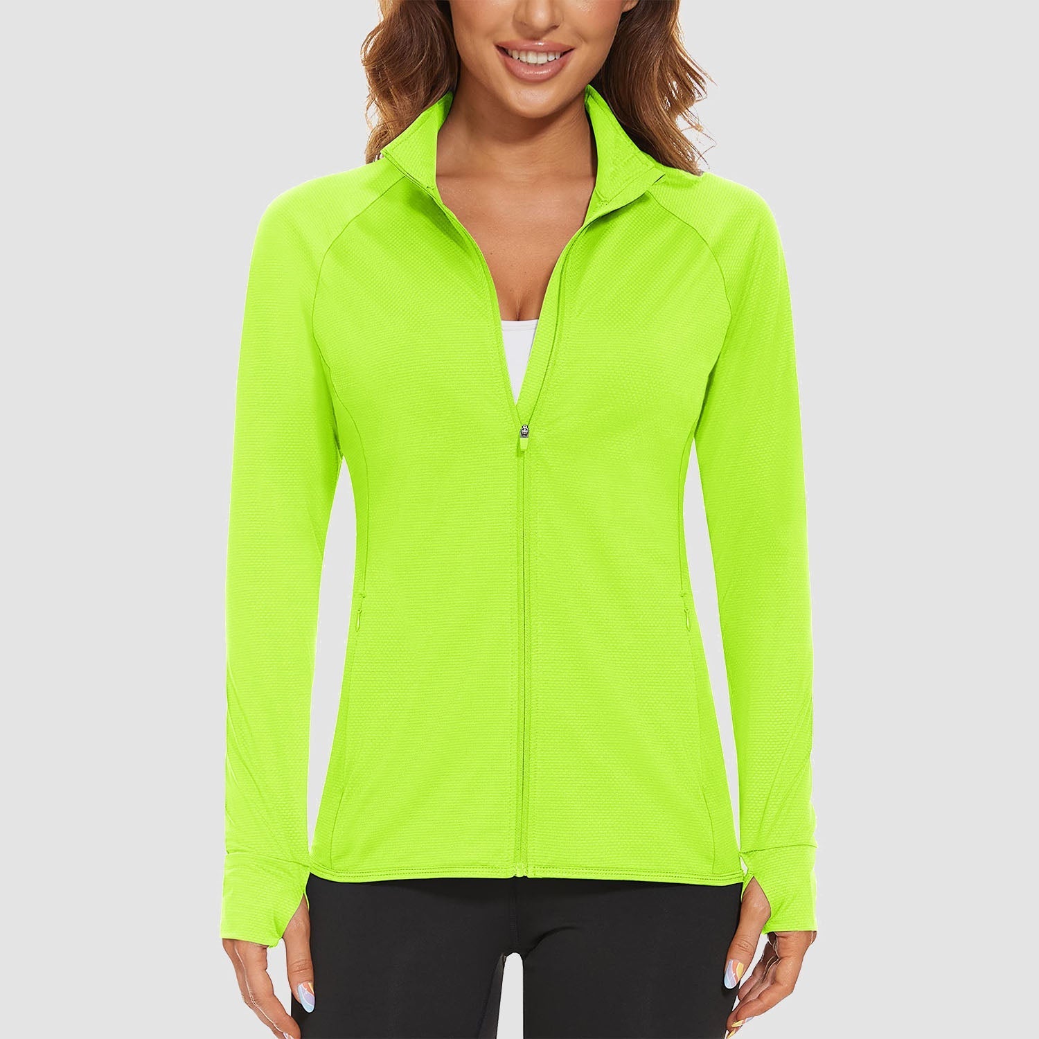 Women's UPF 50+ Sun Protection Tennis Jacket Long Sleeve