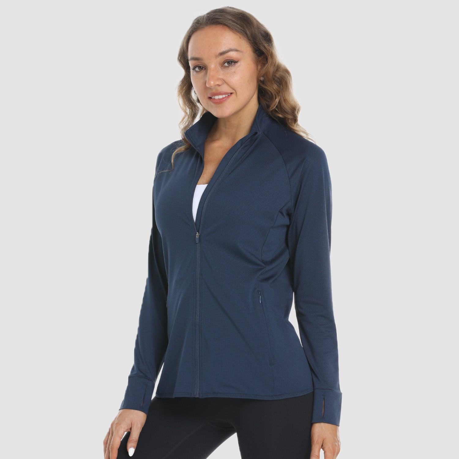 Women's UPF 50+ Sun Protection Tennis Jacket Long Sleeve