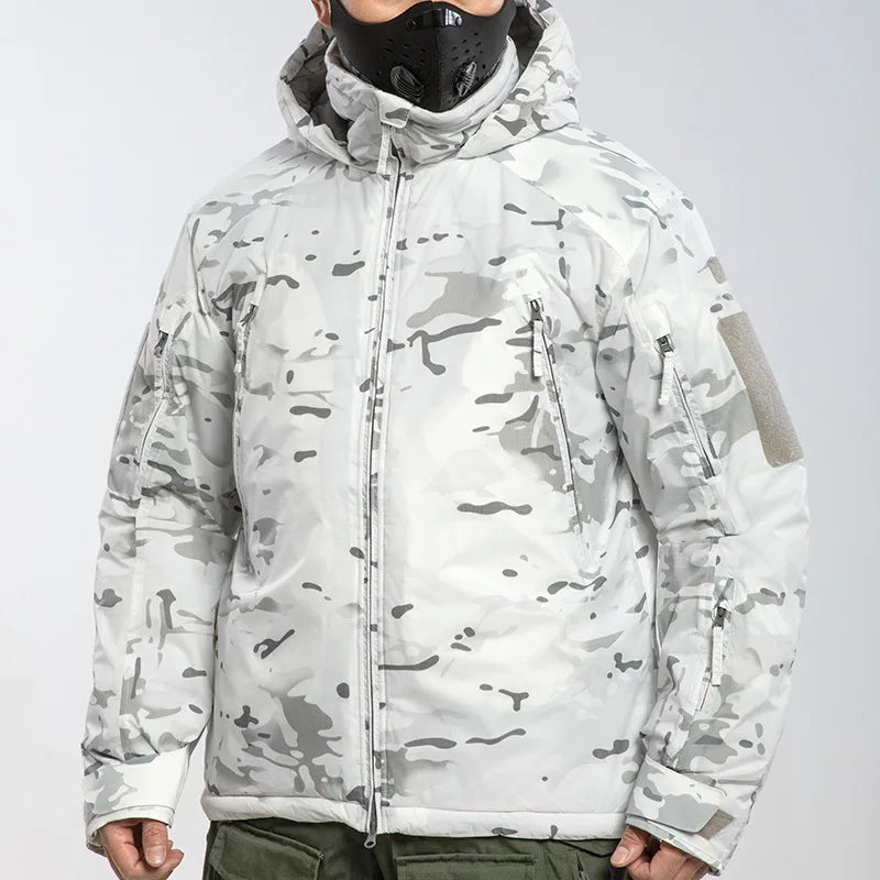 MIG 4.0  Tactical Jacket Winter Thick Windproof Waterproof Warm Hooded Jackets Men Windbreaker Camping Hiking Hunting Clothing