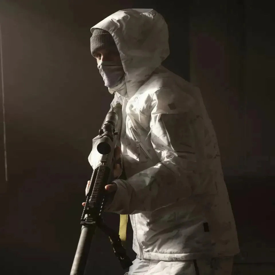 MIG 4.0  Tactical Jacket Winter Thick Windproof Waterproof Warm Hooded Jackets Men Windbreaker Camping Hiking Hunting Clothing