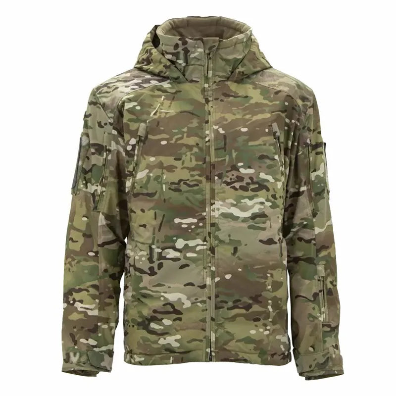 MIG 4.0  Tactical Jacket Winter Thick Windproof Waterproof Warm Hooded Jackets Men Windbreaker Camping Hiking Hunting Clothing