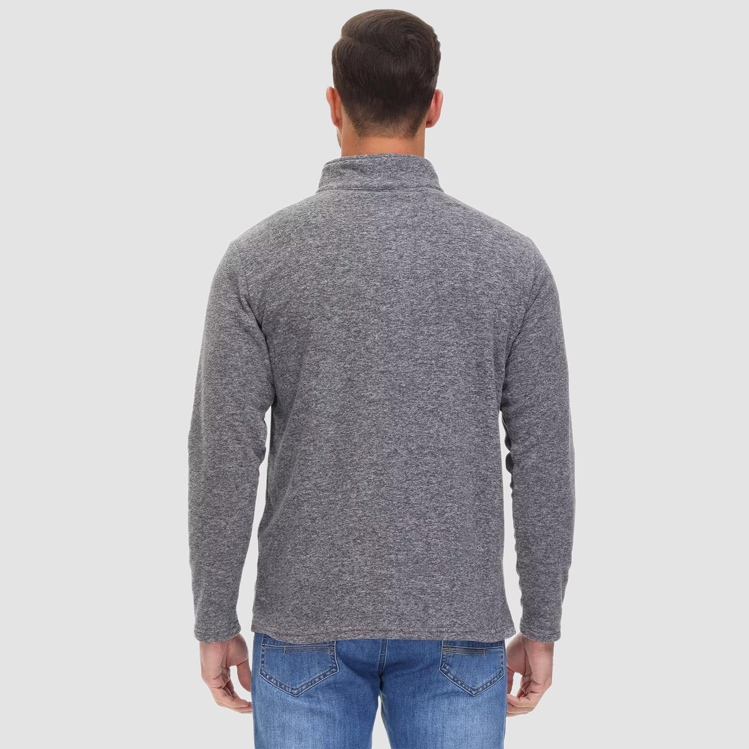 Men's 1/4 Zip Pullover Shirt Long Sleeve Sweatshirts