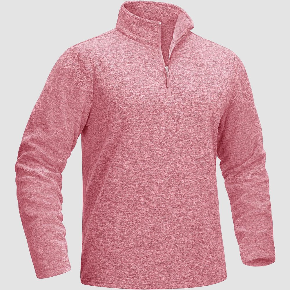 Men's 1/4 Zip Pullover Shirt Long Sleeve Sweatshirts