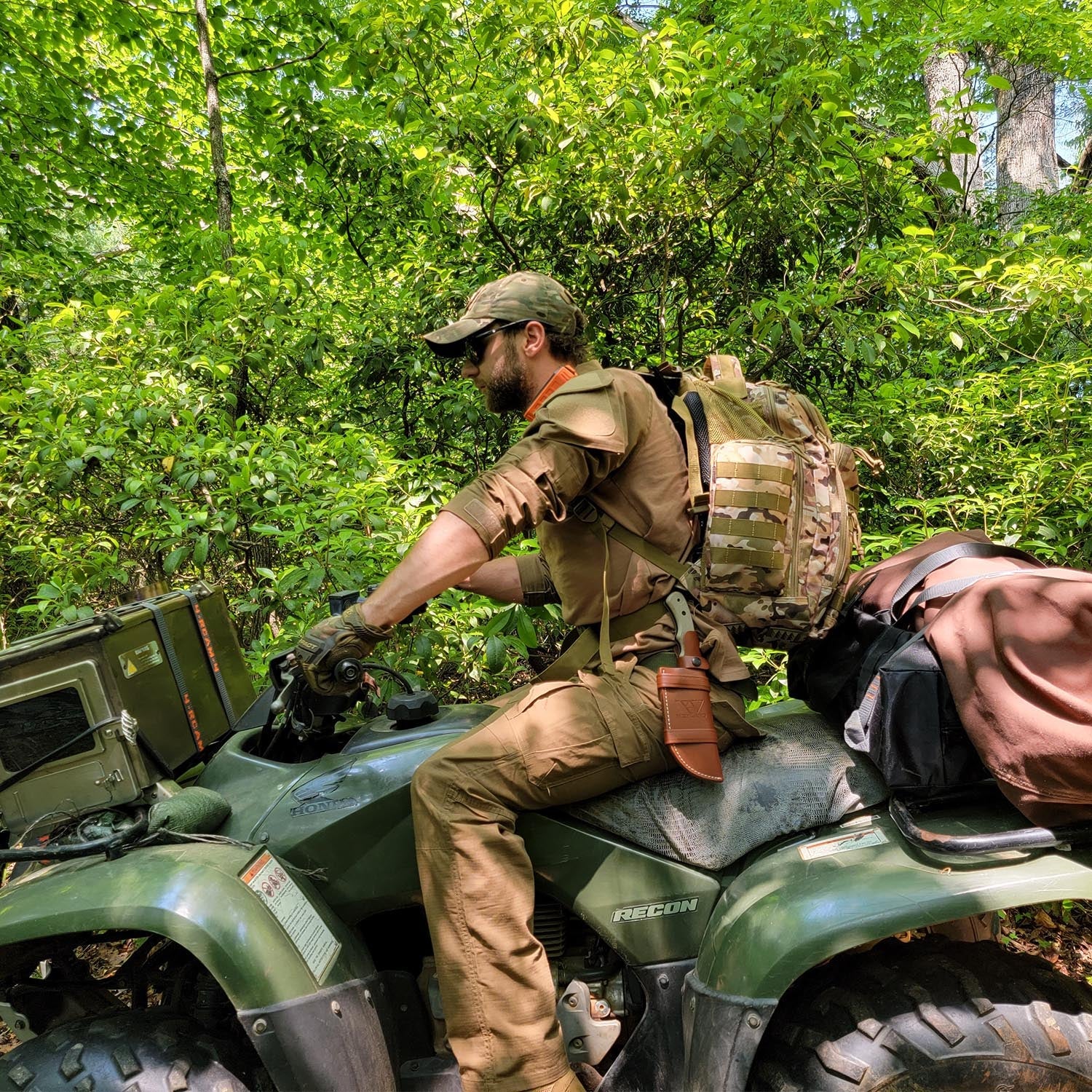 Men's 1/4 Zip Tactical Military Shirt with Pockets