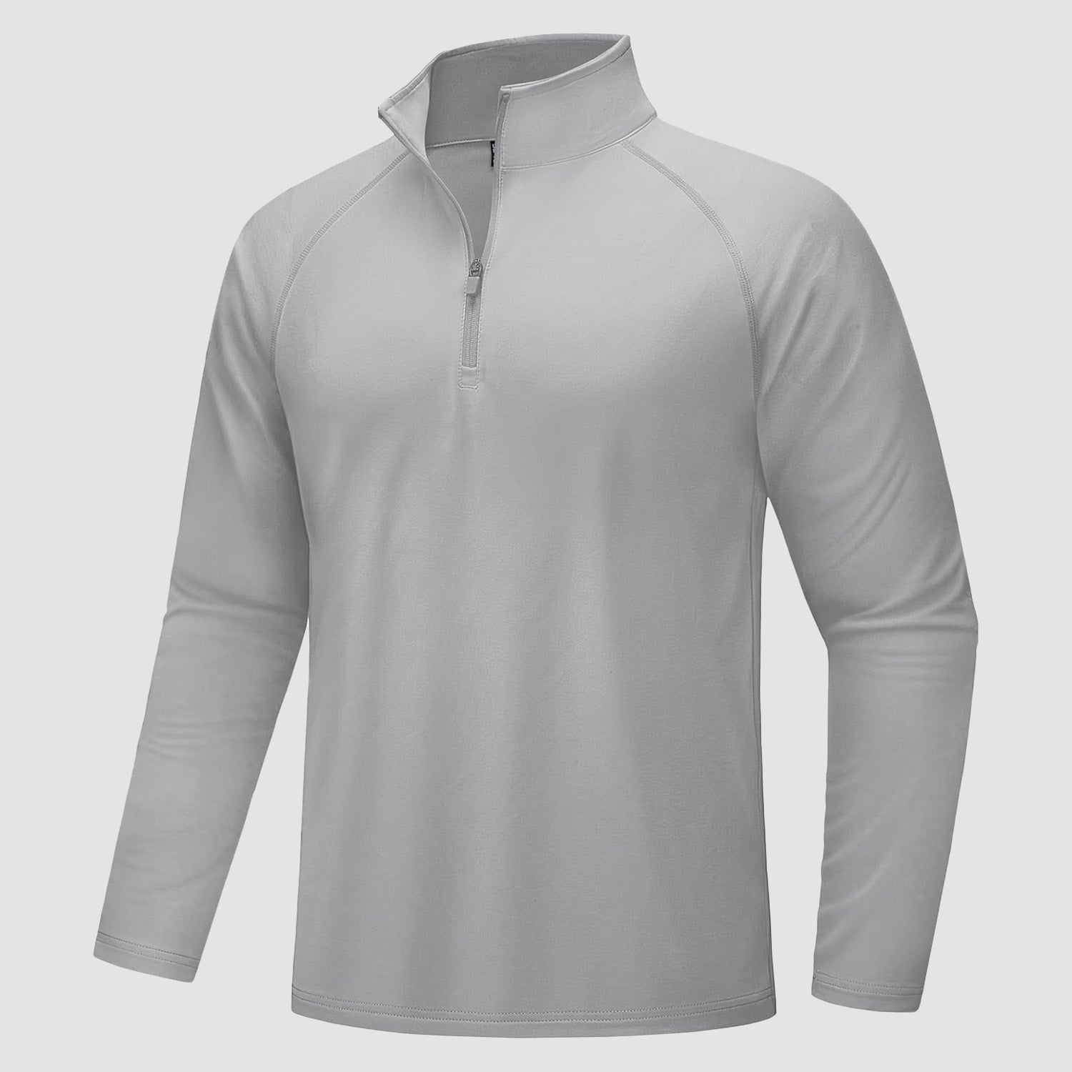 Men's Fleece-Lined Quarter Zip Pullover Sweatshirt