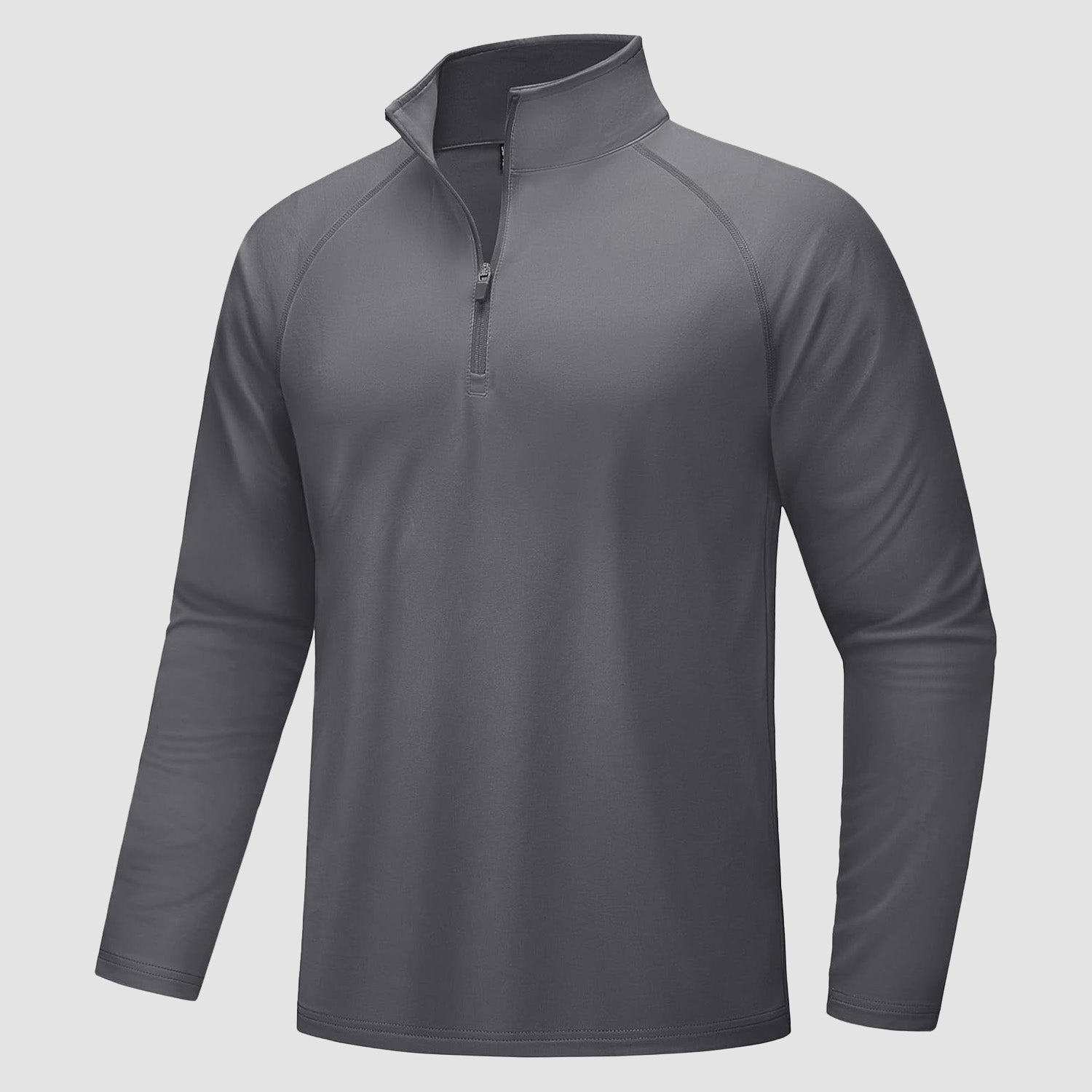 Men's Fleece-Lined Quarter Zip Pullover Sweatshirt