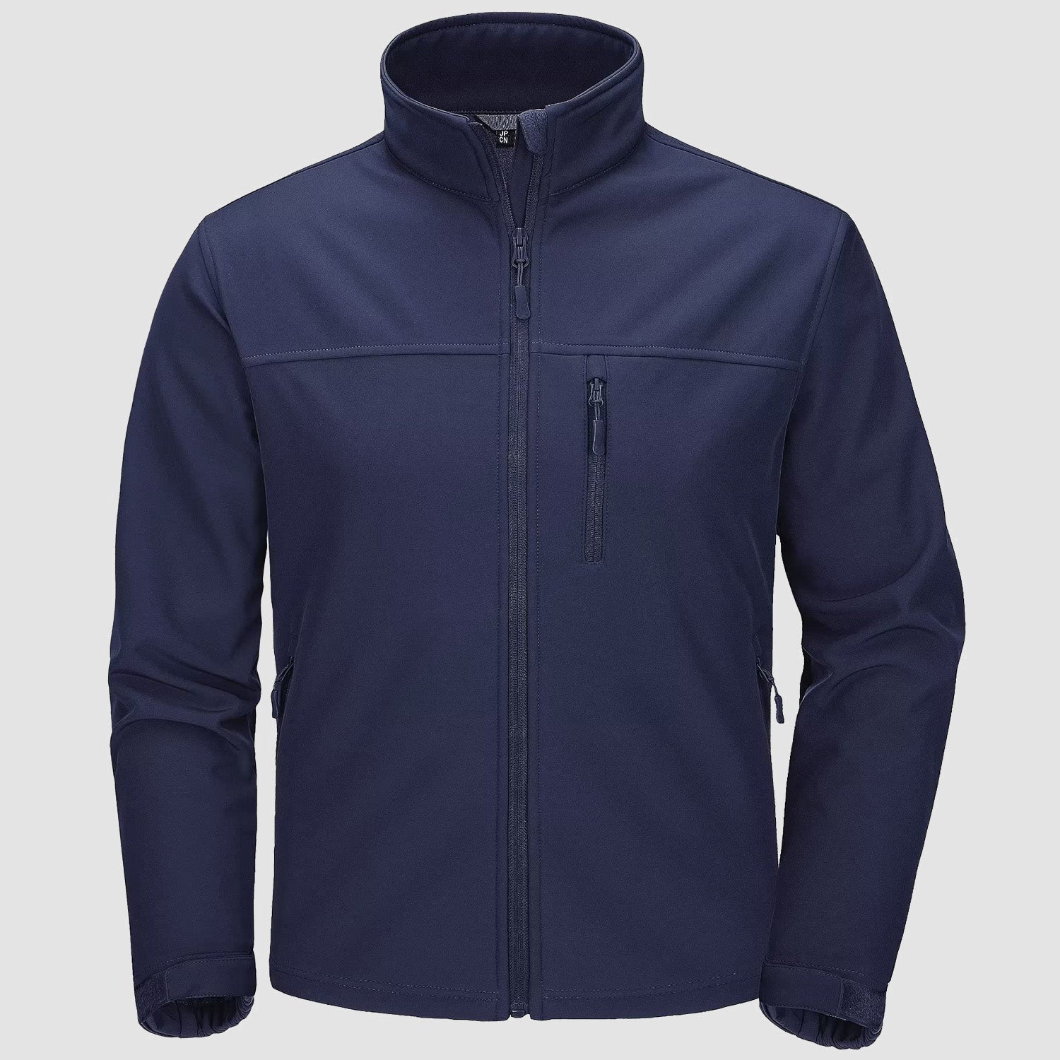Men's Fleece Lined Jacket Lightweight Waterproof Jacket