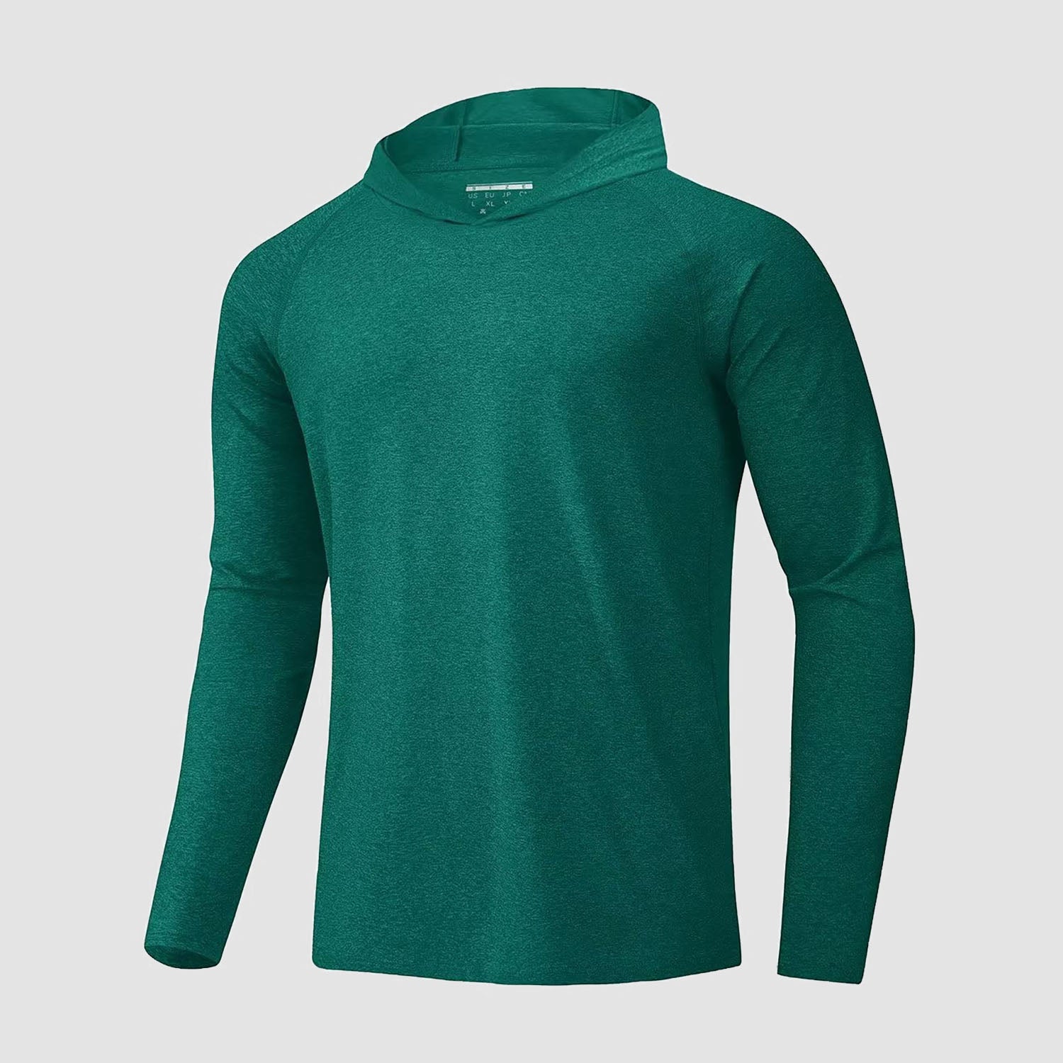 Men's Hooded UPF 50+ Sun Protection Sherpa Fishing Shirt