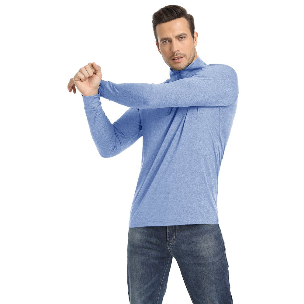 Men's Lands End UPF50+ Sun Shirt, Long Sleeve Quick Dry