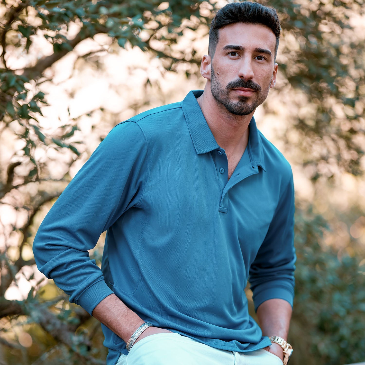 Men's Quick-Dry Tactical Polo Shirt – Golf & Performance