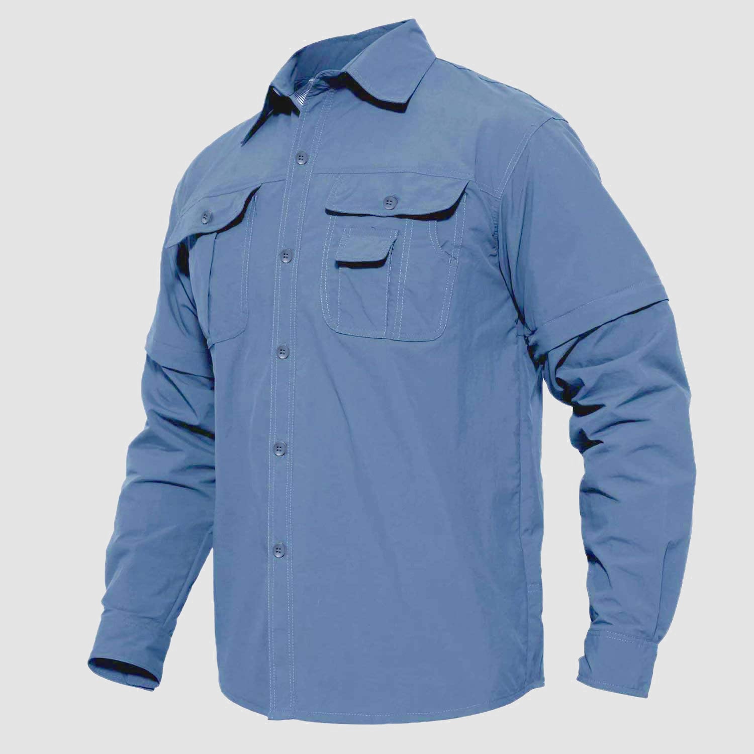 Men's Quick-Dry Tactical Shirts for Fishing & Hiking