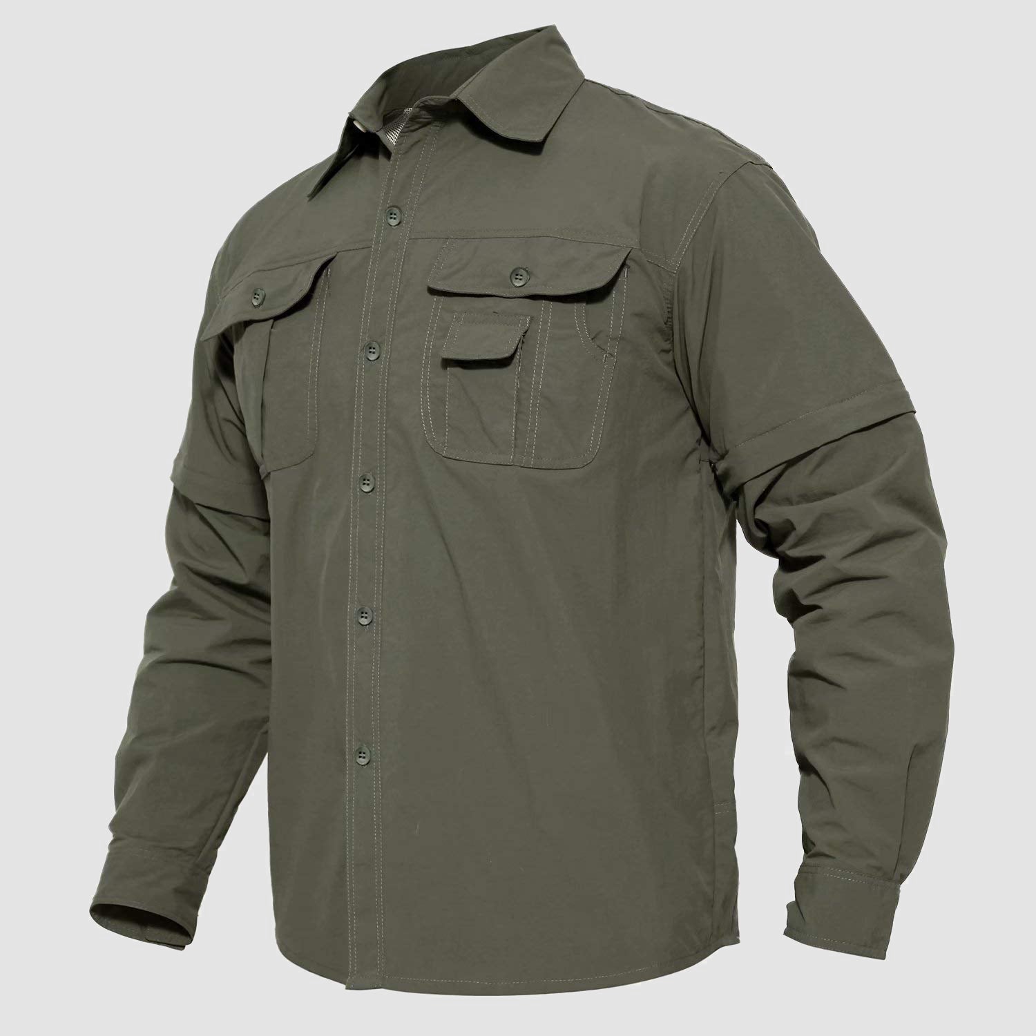 Men's Quick-Dry Tactical Shirts for Fishing & Hiking