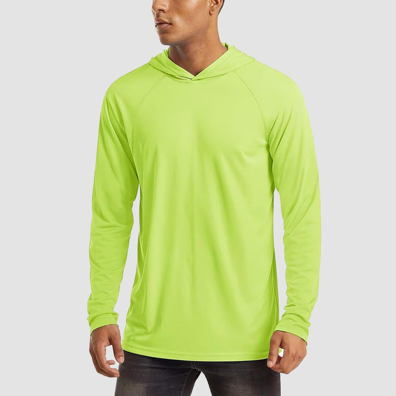 Men's UPF 50+ Hooded Fishing Shirts | Sun Protection
