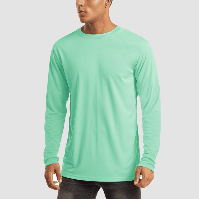 Men's UPF 50+ Quick Dry Shirt - Sun Protection for Hiking