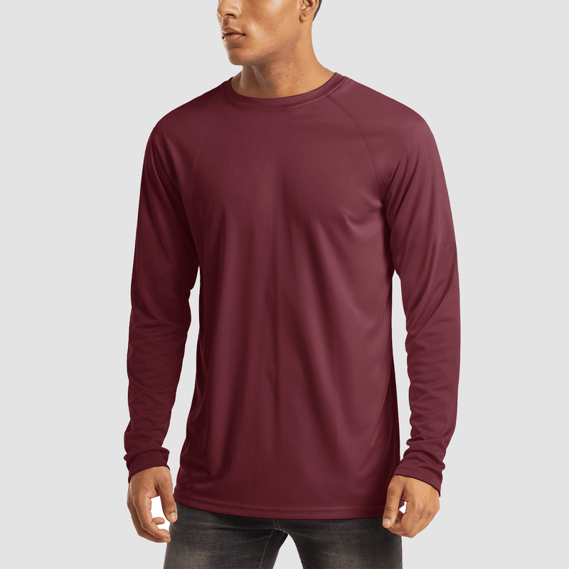 Men's UPF 50+ Quick Dry Shirt - Sun Protection for Hiking