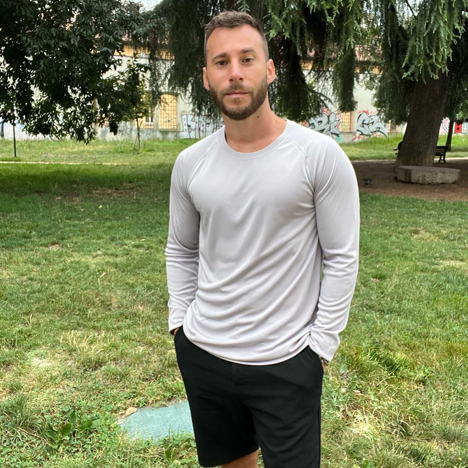 Men's UPF 50+ Quick Dry Shirt - Sun Protection for Hiking