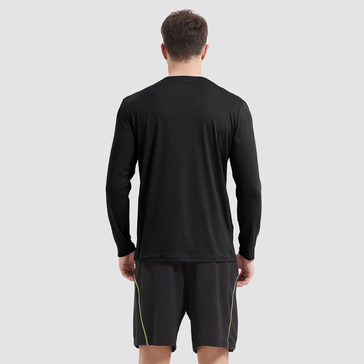 Men's UPF 80+ Long Sleeve Sun Protection Quick-Dry Shirt