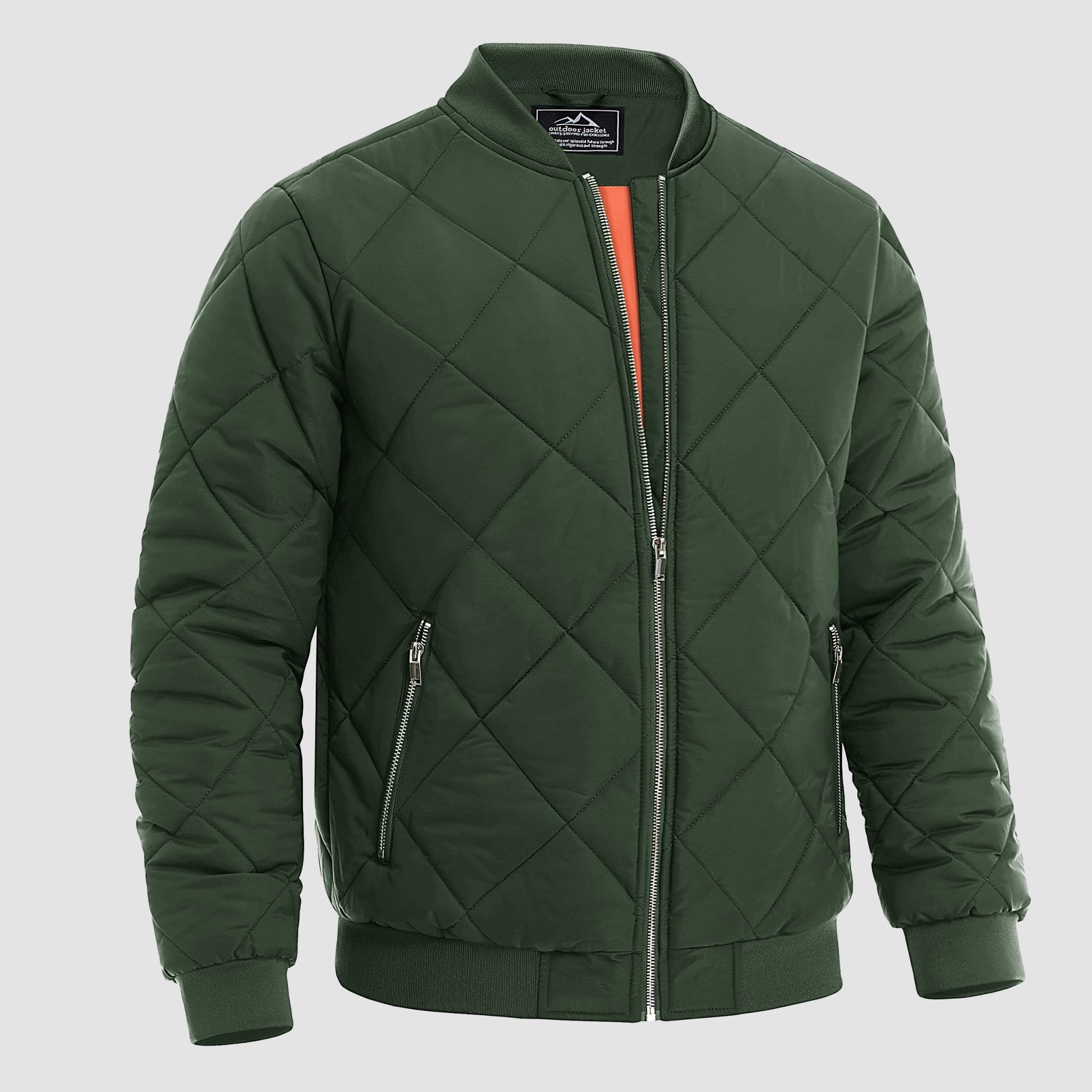 Men's Winter Bomber Jacket - Thickened Windbreaker Coat