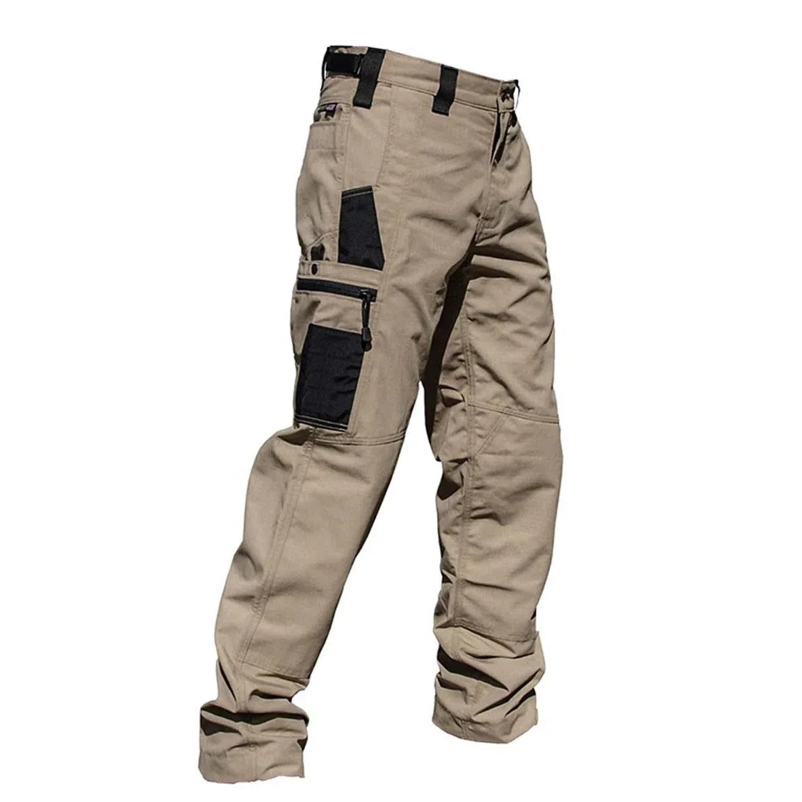 Multi-Pocket Men's Tactical Casual Pants Cargo Pants Outdoor Hiking Trousers Wear-Resistant Training Overalls