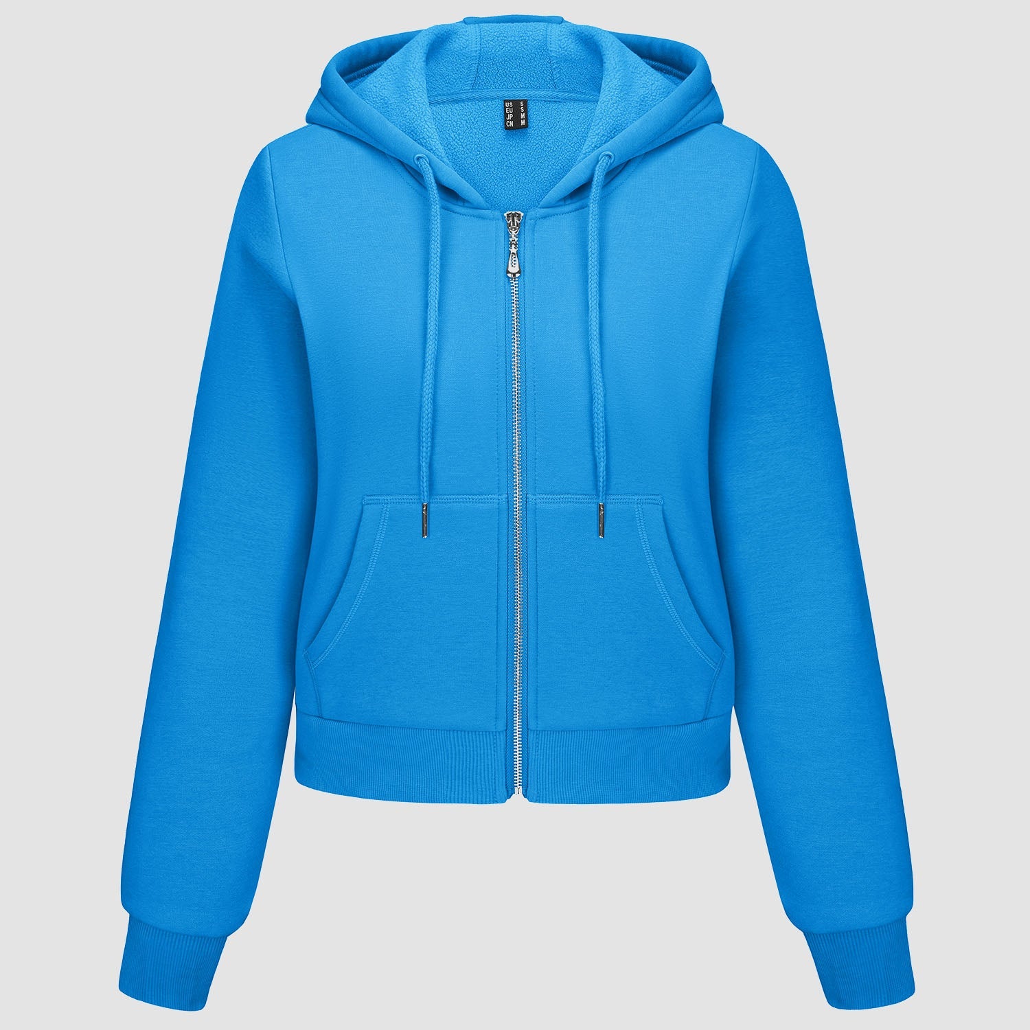 Women's Bomber Hoodie - Fleece-Lined & Full Zip Winter