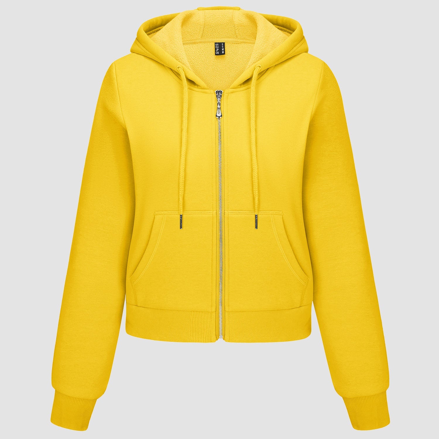 Women's Bomber Hoodie - Fleece-Lined & Full Zip Winter