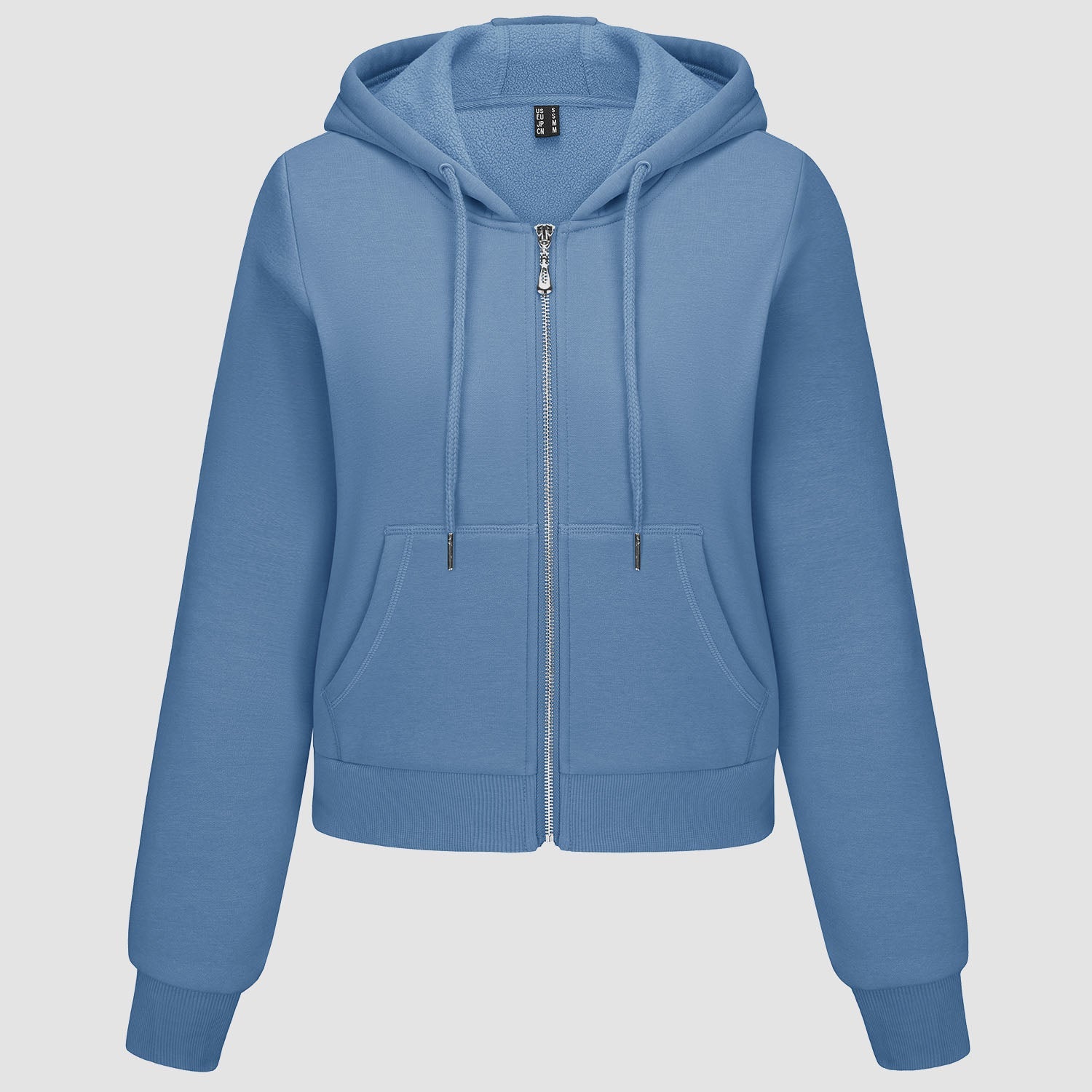Women's Bomber Hoodie - Fleece-Lined & Full Zip Winter