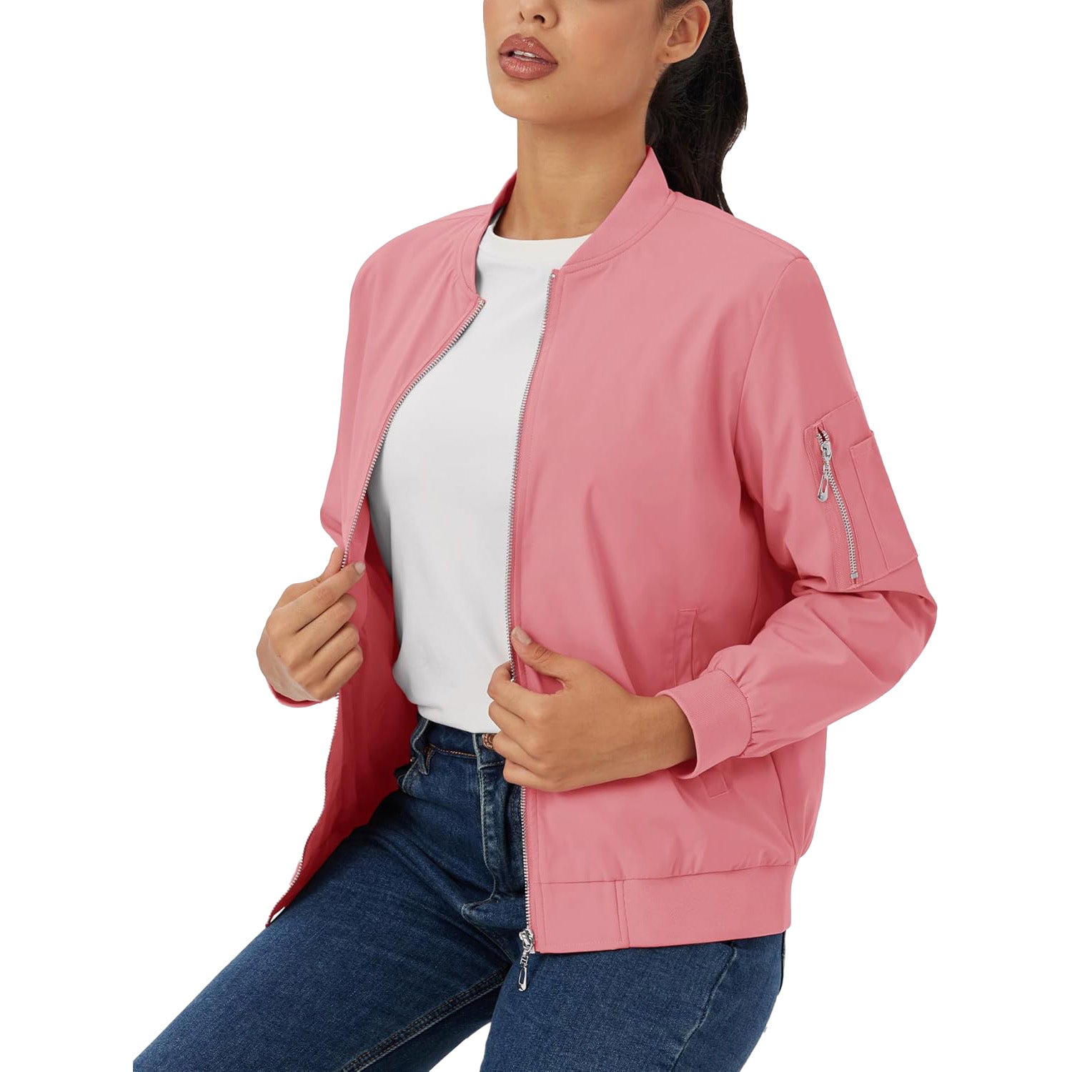 Women's Lightweight Bomber Jacket