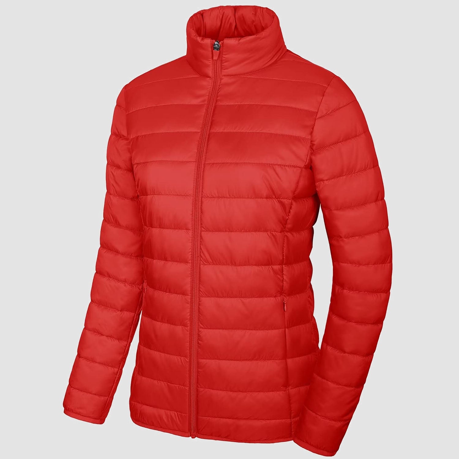 Women's Lightweight Quilted Puffer Jacket Full Zip Winter Coat