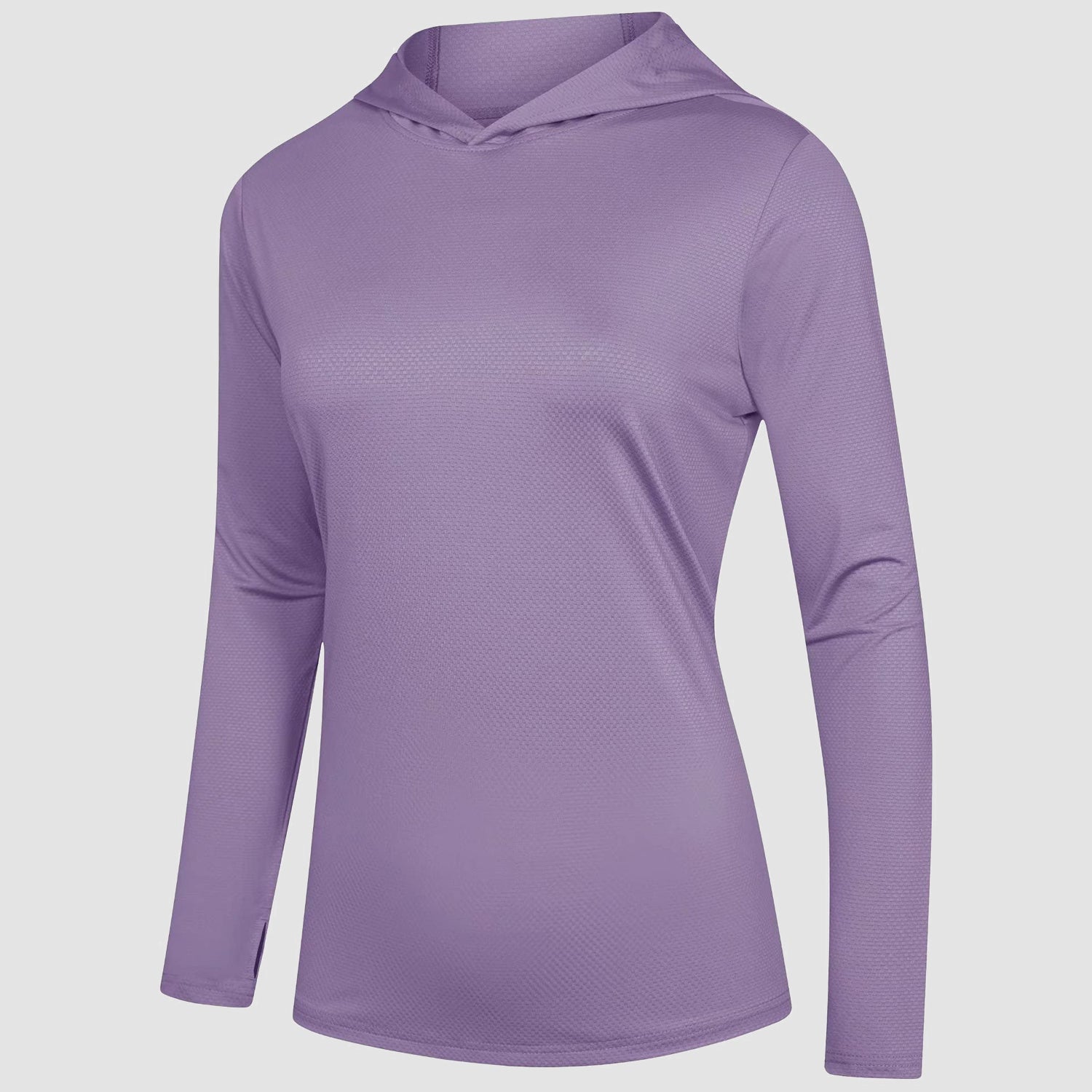 Women's Mint Hoodie Shirt - UPF 50+ Sun Protection, Long Sleeve