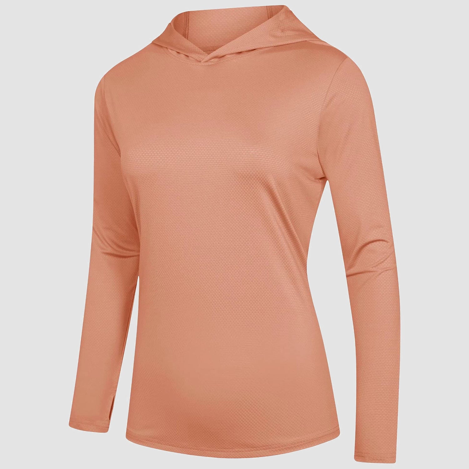 Women's Mint Hoodie Shirt - UPF 50+ Sun Protection, Long Sleeve