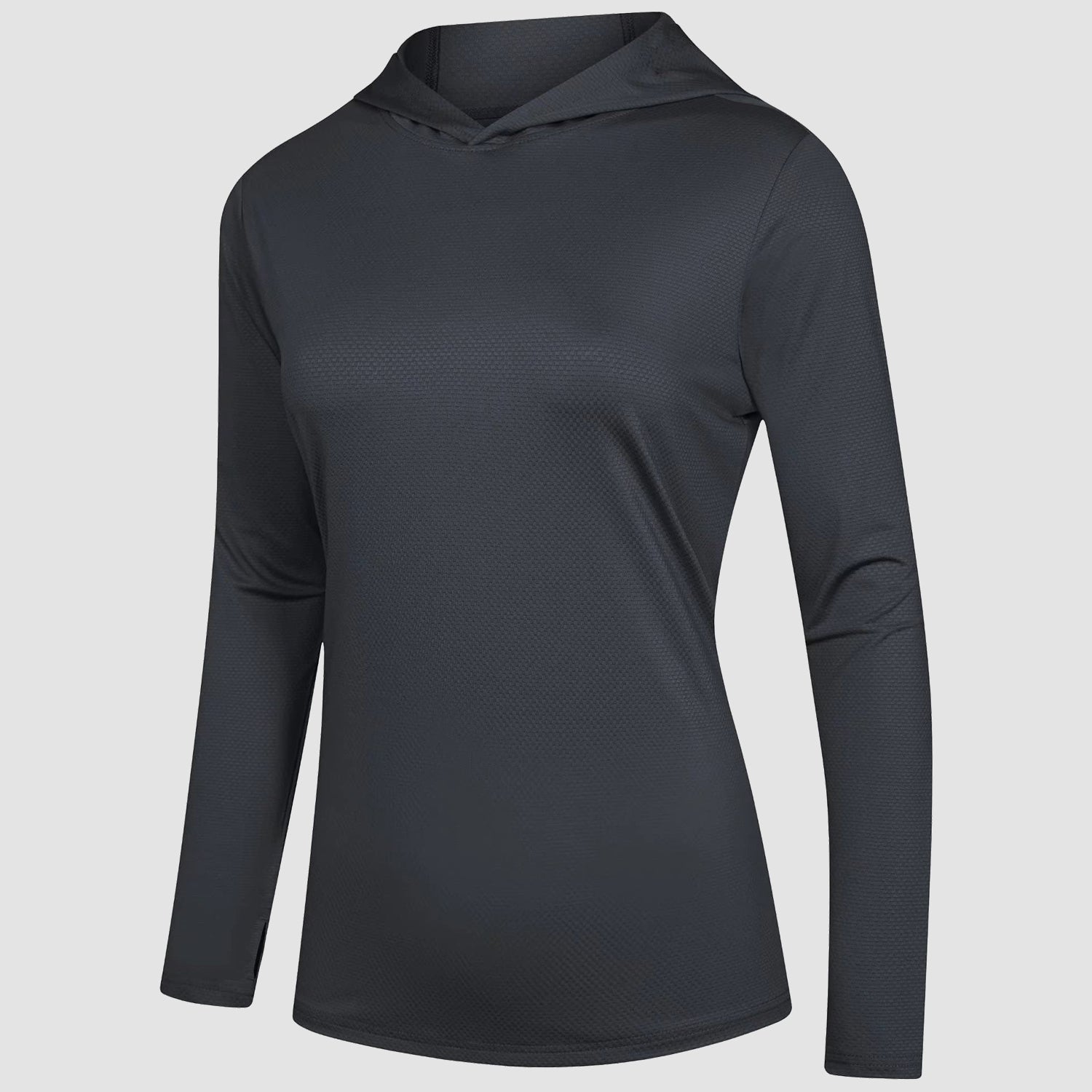 Women's Mint Hoodie Shirt - UPF 50+ Sun Protection, Long Sleeve
