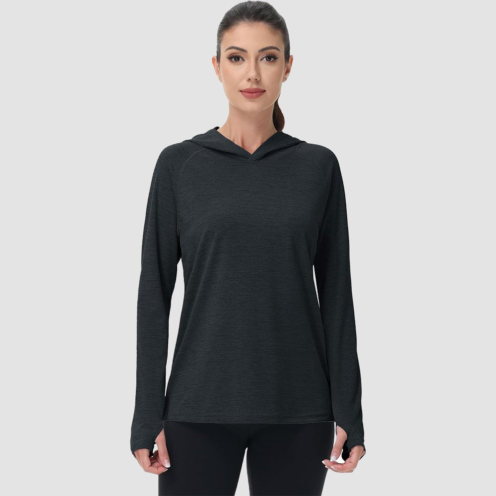 Women's Mint Hoodie UPF 50+ Sun Protection Shirt with Thumb Hole